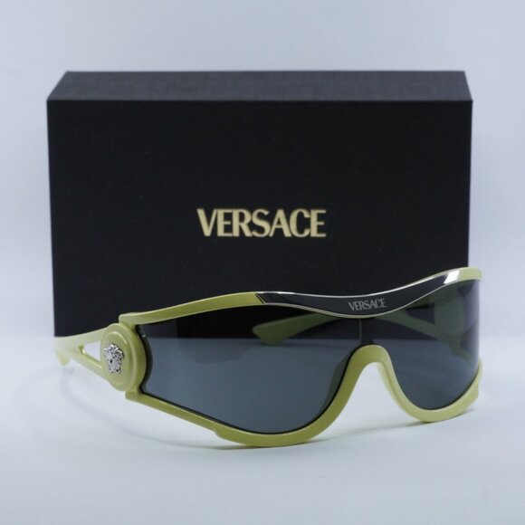 Final Price! Versace VE4475 548687 Yellow/Grey Sunglasses main image 4